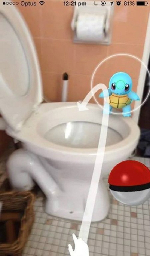 [Lan Quyên]                          Những tình huống 'khó đỡ' khi chơi Pokemon Go                                             1679