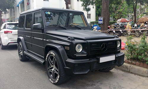 [Mercedes-AMG G55]                          Mercedes G55 AMG bản đặc biệt của đại gia Việt                                             1462