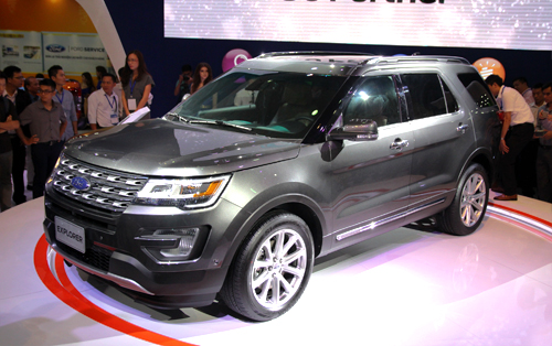 [Vietnam Motor Show 2016]                          Ford Explorer giá 2,18 tỷ - SUV kiểu mới cho khách Việt                                             2773