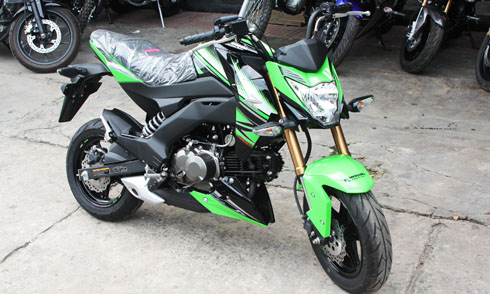 [Kawasaki Z125]                          Kawasaki Z125 bản đặc biệt KRT Edition về Việt Nam                                             3679