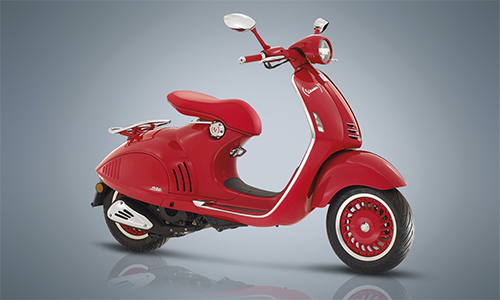 [Vespa 946 RED]                          Vespa 946 RED 2017 - siêu xe tay ga đỏ rực                                             3954