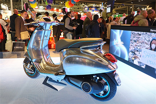 [Vespa Elettrica 2017]                          Elettrica 2017 - scooter điện đầu tiên của Vespa                                             4236