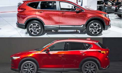 [Honda CR-V]                          Cuộc chiến Honda CR-V 2017 và Mazda CX-5 2017                                             4877