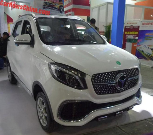 [Mercedes]                           Ôtô Trung Quốc 'nhái' Mercedes GLC giá 3.200 USD                                             7555