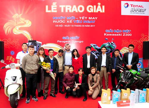 [Total]                           Total trao giải thưởng hơn 600 triệu đồng cho khách hàng                                             7305